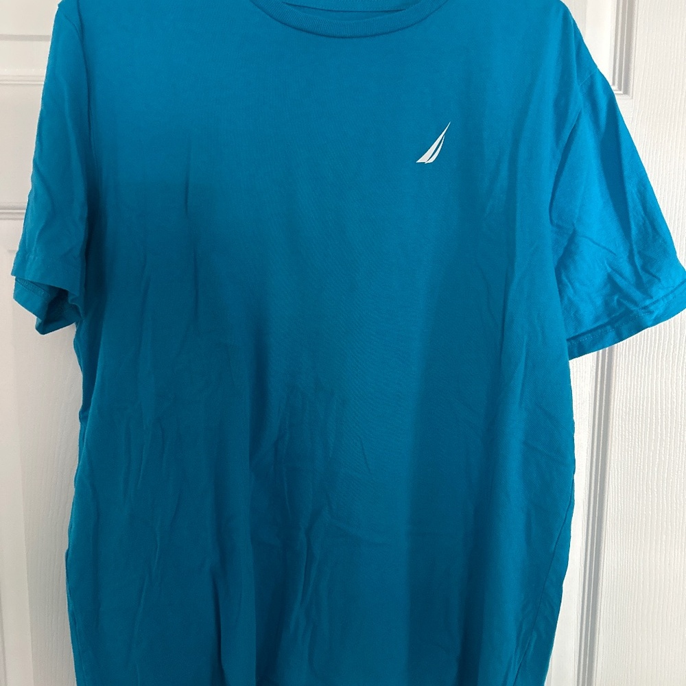 Nautica Men's TShirt Large Blue